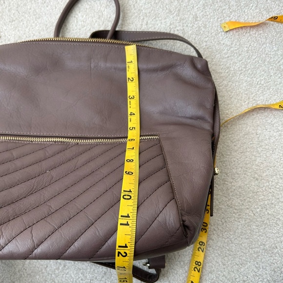 Simons genuine leather backpack taupe - Picture 16 of 16